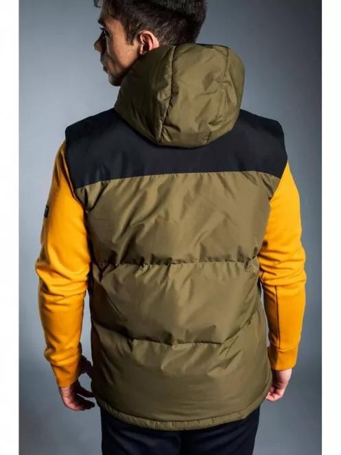 Fundango LAUREL Padded Vest for men in brown 3