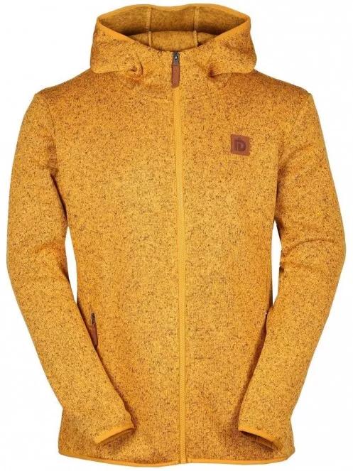 Fundango Obelix Hooded Fleece for men in yellow 5