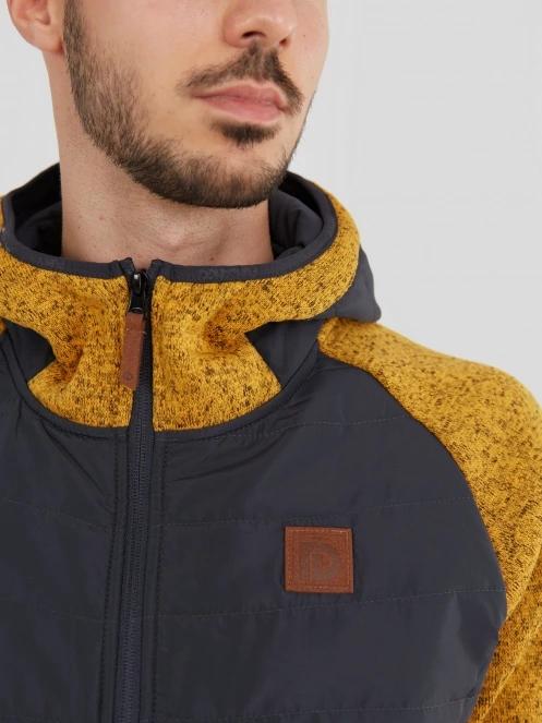 Fundango Obsidian Hybrid Jacket for men in brown 6