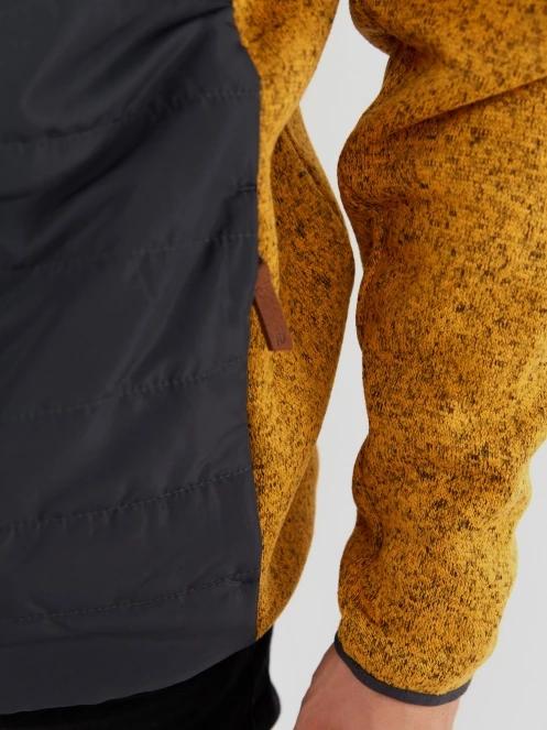 Fundango Obsidian Hybrid Jacket for men in brown 7