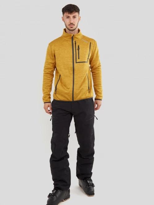 Fundango Jefferson Fleece Jacket for men in brown 4