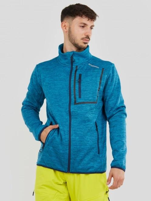 Fundango Jefferson Fleece Jacket for men in blue 2