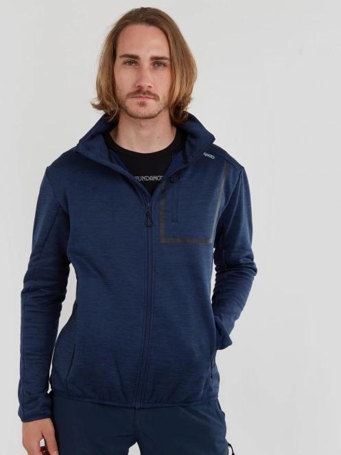 Fundango Jefferson Fleece Jacket for men in dark blue 5