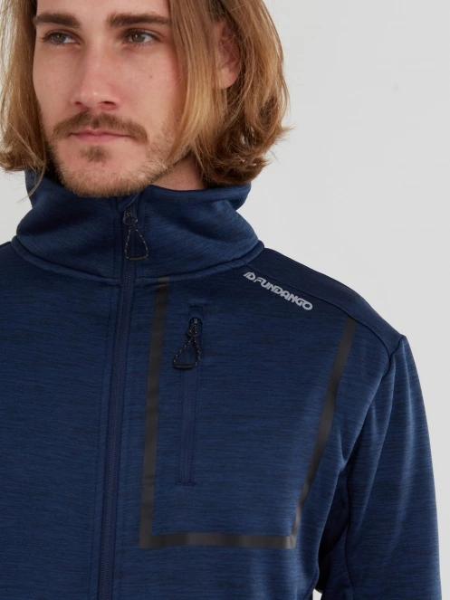 Fundango Jefferson Fleece Jacket for men in dark blue 6