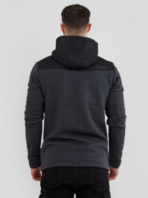 Fundango Ashford Insulated Fleece Jacket for men in black 3