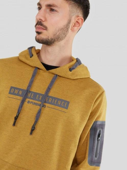 Fundango Force Tech Pullover for men in brown 6
