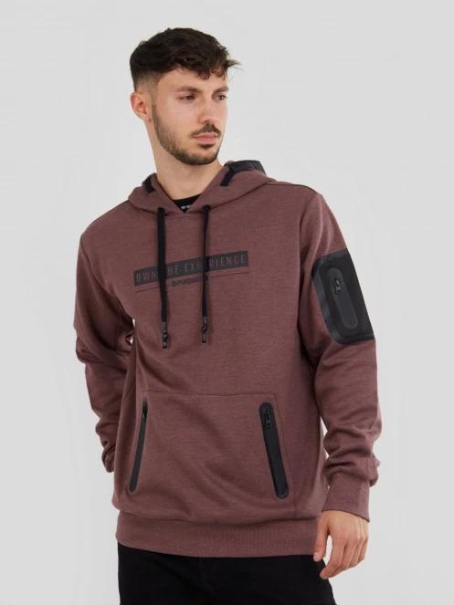 Fundango Force Tech Pullover for men in purple 2