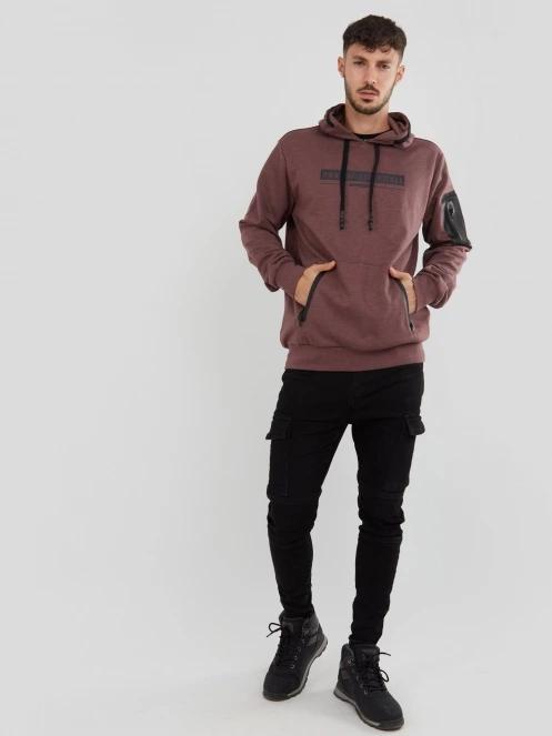 Fundango Force Tech Pullover for men in purple 4