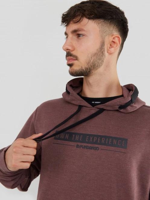 Fundango Force Tech Pullover for men in purple 5