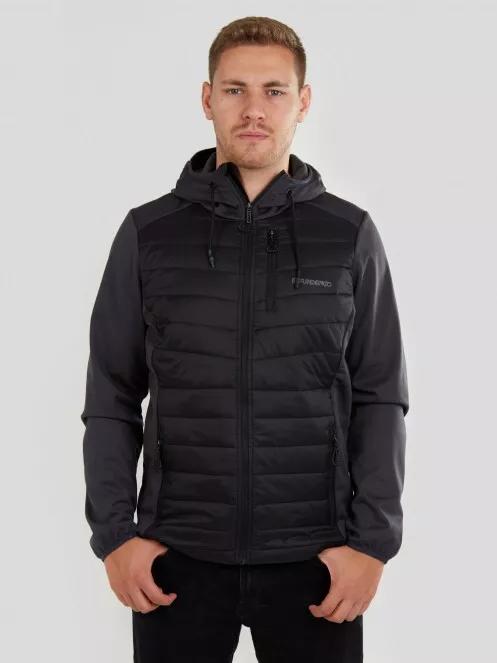 Vermont Hybrid Jacket men softshell jacket black