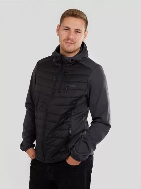 Fundango Vermont Hybrid Jacket for men in black 4