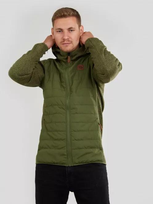 Fundango Obsidian Hybrid Jacket for men in oliv 2