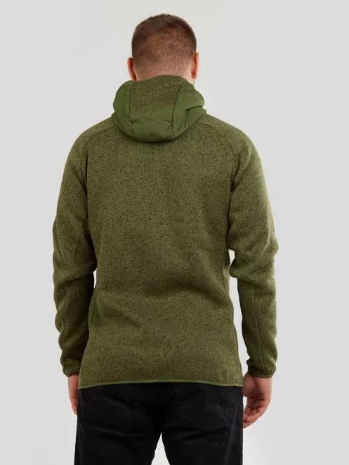 Fundango Obsidian Hybrid Jacket for men in oliv 3