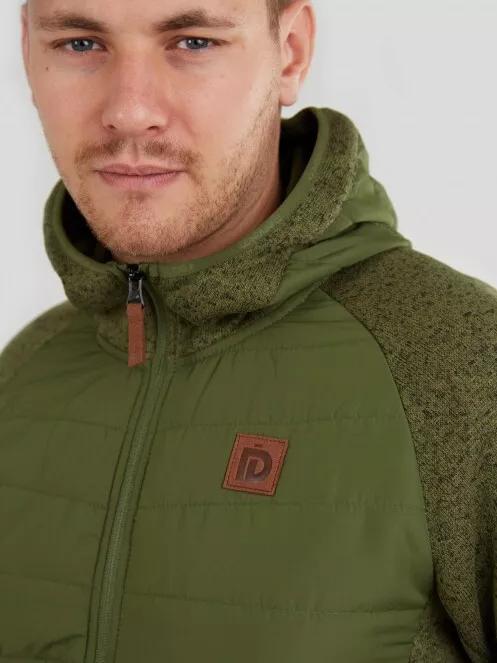 Fundango Obsidian Hybrid Jacket for men in oliv 4