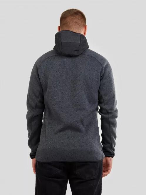 Fundango Obsidian Hybrid Jacket for men in black 3