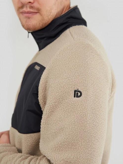 Fundango Haven Hybrid Jacket for men in sand 4