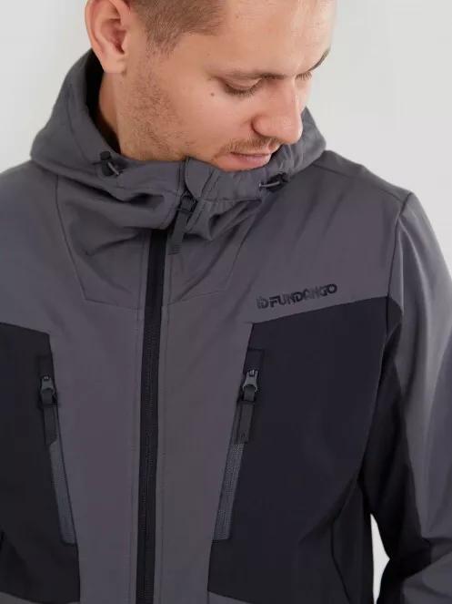 Fundango Rauris Softshell Jacket M for men in black 5