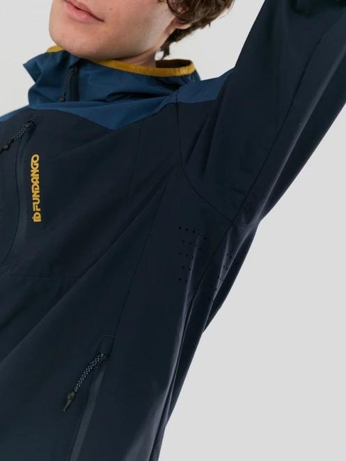 Fundango Alloy Hooded Softshell for men in dark blue 5