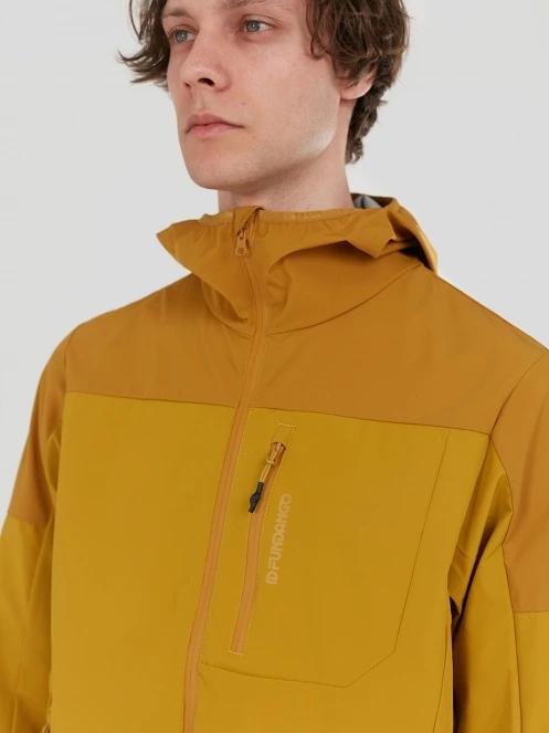 Fundango Alloy Hooded Softshell for men in green 5