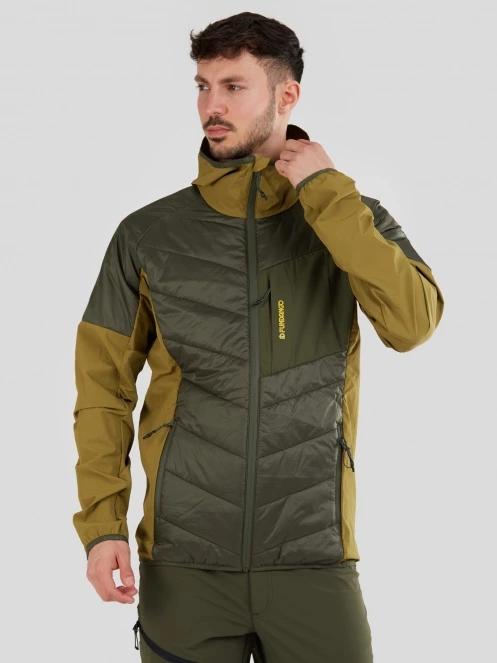 Fundango Gaara Hybrid Jacket for men in green 2
