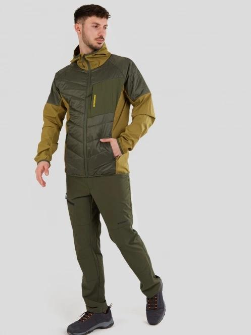 Fundango Gaara Hybrid Jacket for men in green 4
