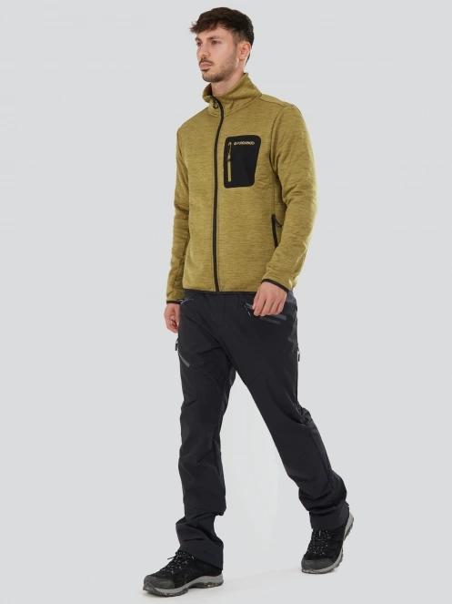 Fundango Jefferson Fleece Jacket for men in green 4