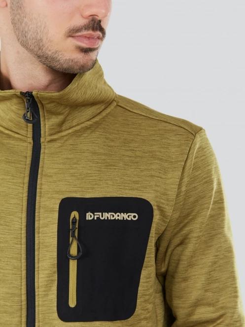 Fundango Jefferson Fleece Jacket for men in green 5