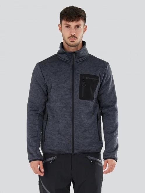 Fundango Jefferson Fleece Jacket for men in grey 2