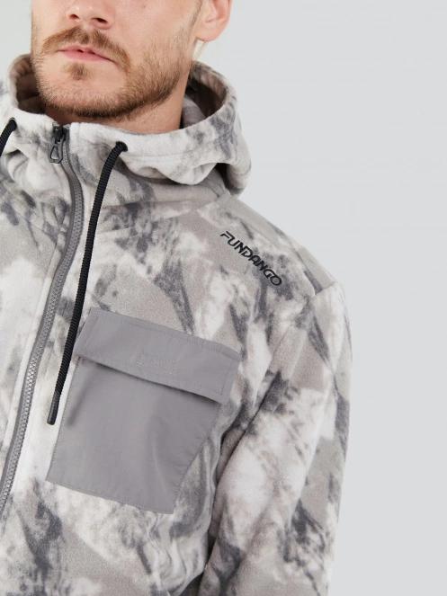 Fundango Nestor Fleece Jacket for men in grey 6