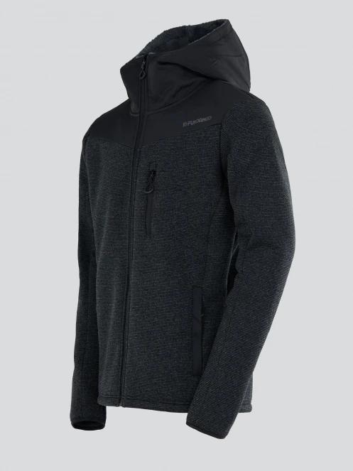 Fundango Ashford Insulated Fleece Jacket for men in grey 10