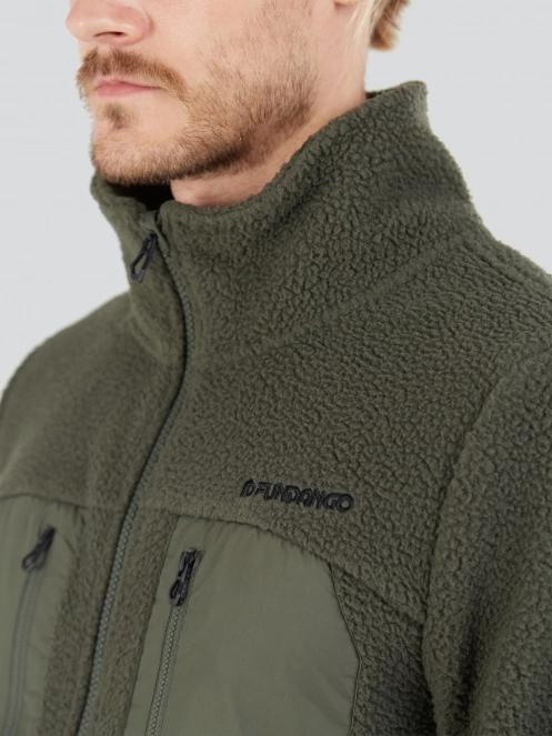 Fundango Haven Hybrid Jacket for men in green 7