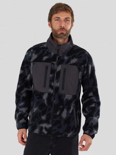 Fundango Haven Hybrid Jacket for men in black 2