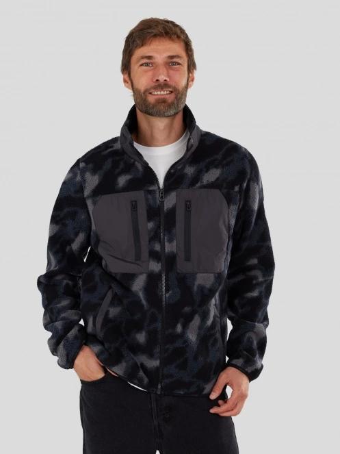 Fundango Haven Hybrid Jacket for men in black 5