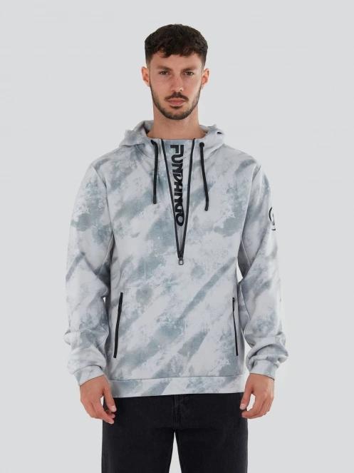 Fundango Astrea Tech Pullover for men in grey 2