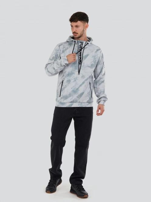 Fundango Astrea Tech Pullover for men in grey 4