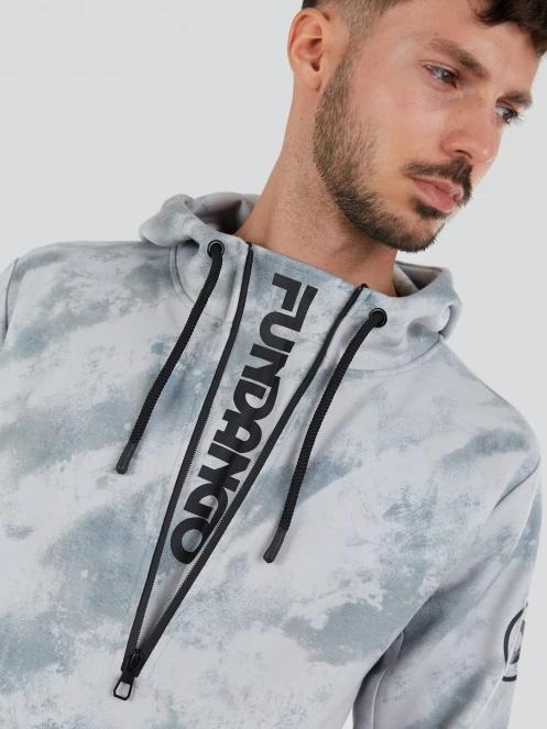 Fundango Astrea Tech Pullover for men in grey 5