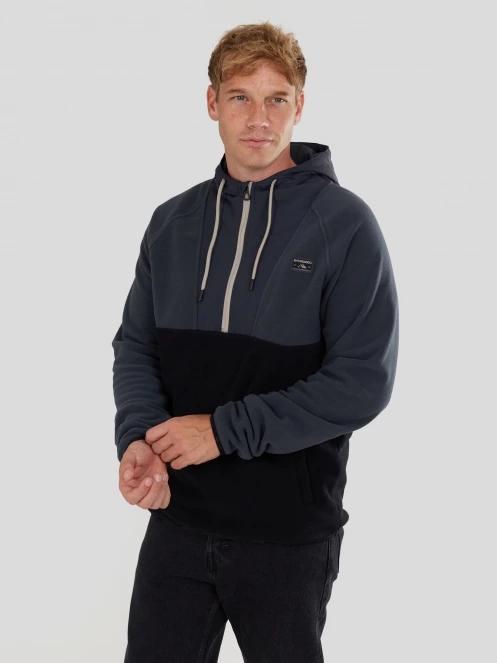 Fundango Carlos Fleece Pullover for men in grey 5