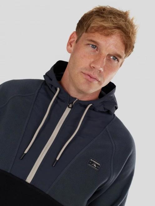 Fundango Carlos Fleece Pullover for men in grey 6