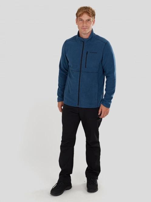Fundango Jeffrey Fullzip Fleece for men in dark blue 4