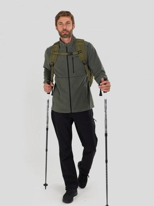 Fundango Jeffrey Fullzip Fleece for men in oliv 4