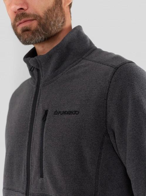 Fundango Jeffrey Fleece Jacket for men in black 6