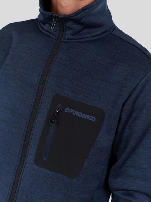 Fundango Revolution Fullzip Fleece for men in dark blue 6