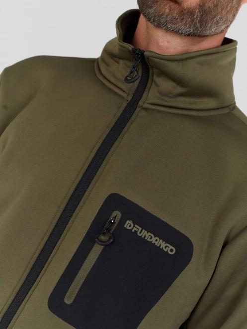Fundango Revolution Fullzip Fleece for men in green 5