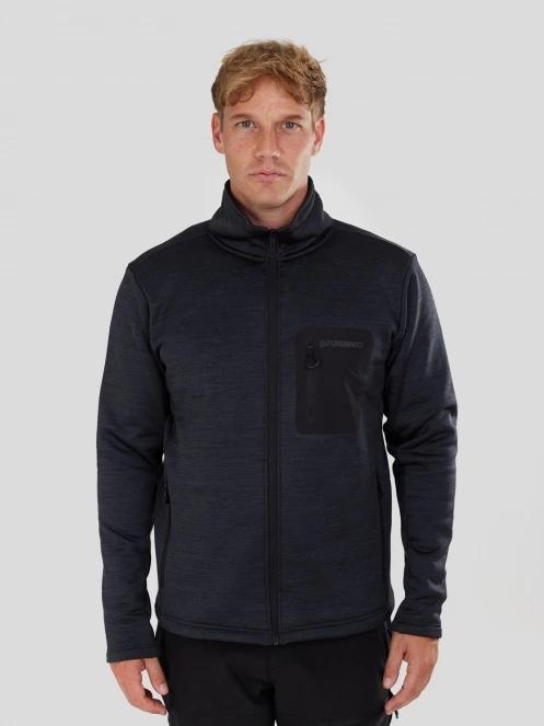 Fundango Revolution Fullzip Fleece for men in black 2