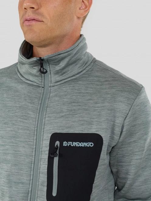 Fundango Revolution Fleece Jacket for men in green 6