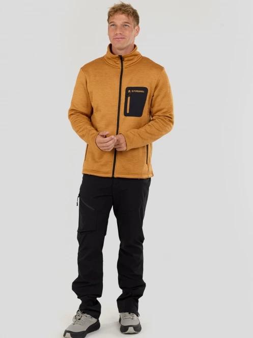 Fundango Revolution Fleece Jacket for men in orange 4