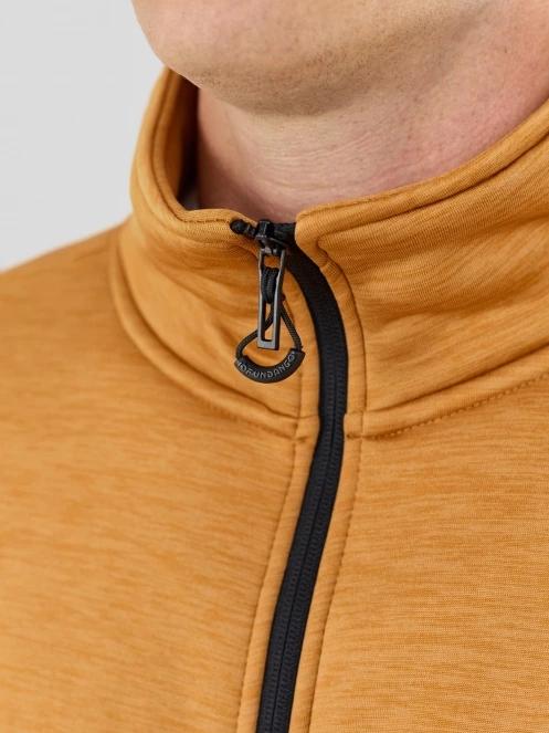 Fundango Revolution Fleece Jacket for men in orange 7