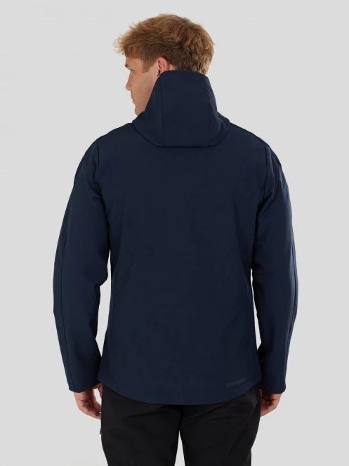 Fundango Fairbanks Softhsell Jacket for men in dark blue 3