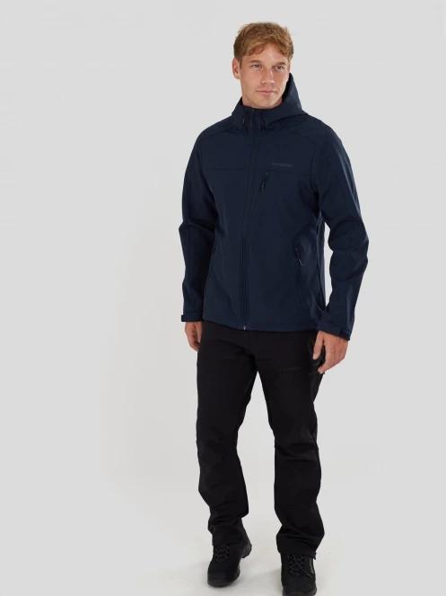 Fundango Fairbanks Softhsell Jacket for men in dark blue 4
