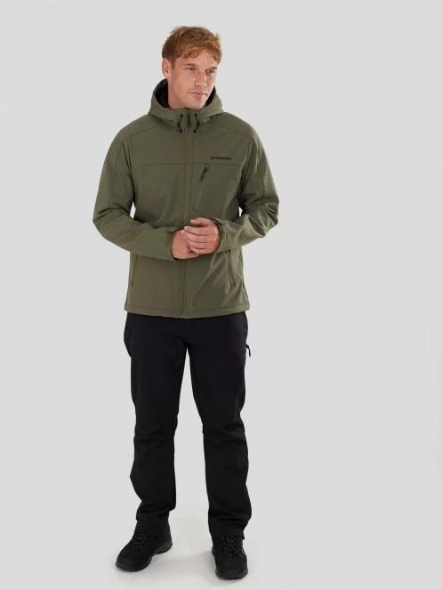 Fundango Fairbanks Softhsell Jacket for men in oliv 4